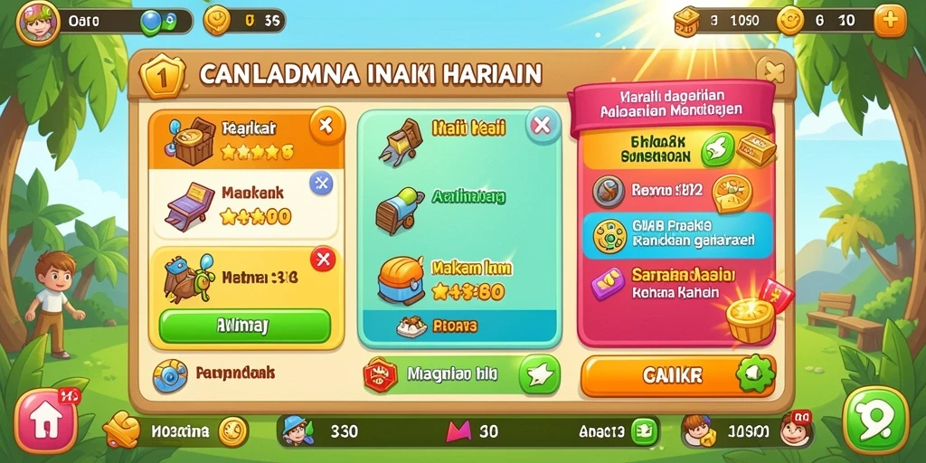 Tampilan antarmuka yang menarik dan mudah dinavigasi.