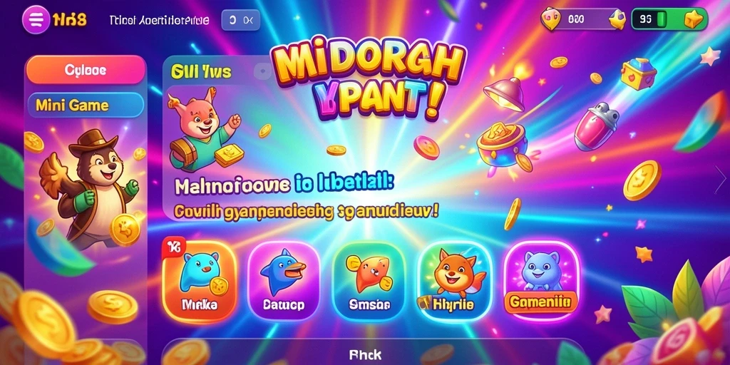 Screenshot menampilkan antarmuka permainan yang menarik.