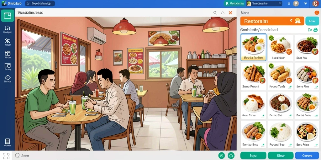Tampilan antarmuka pengguna yang menarik dan intuitif.