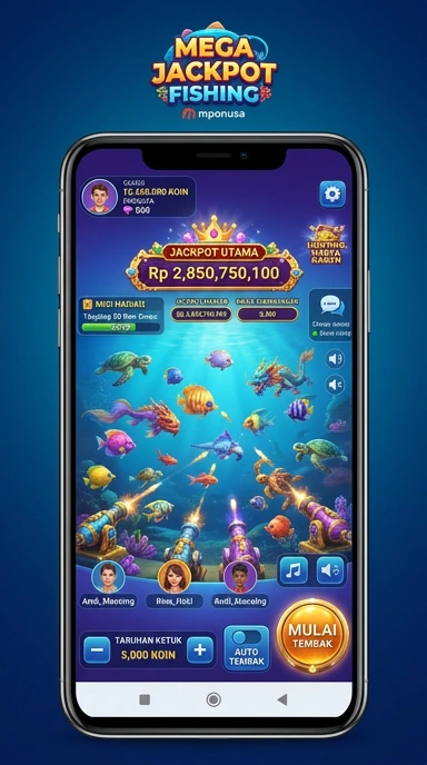Cuplikan layar menu unduhan mponusa untuk perangkat Android